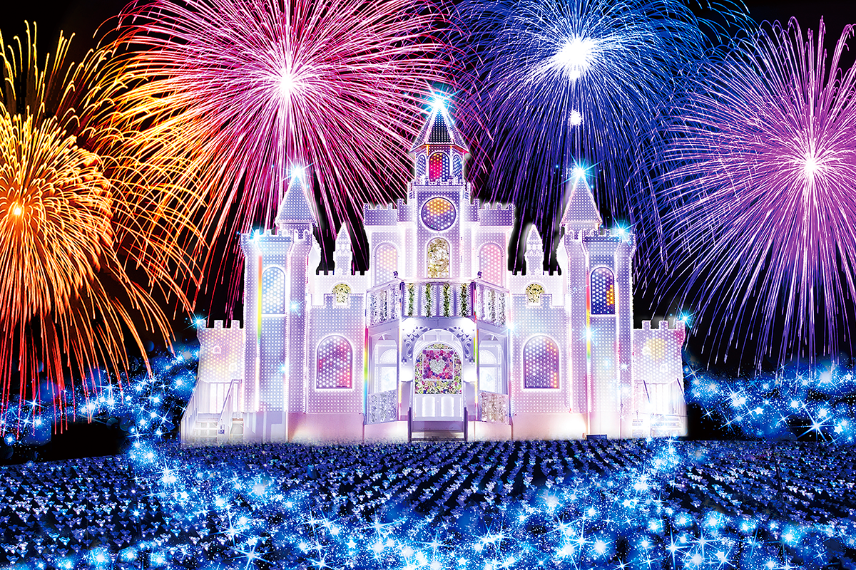 あしかがフラワーパーク「光の花の庭」